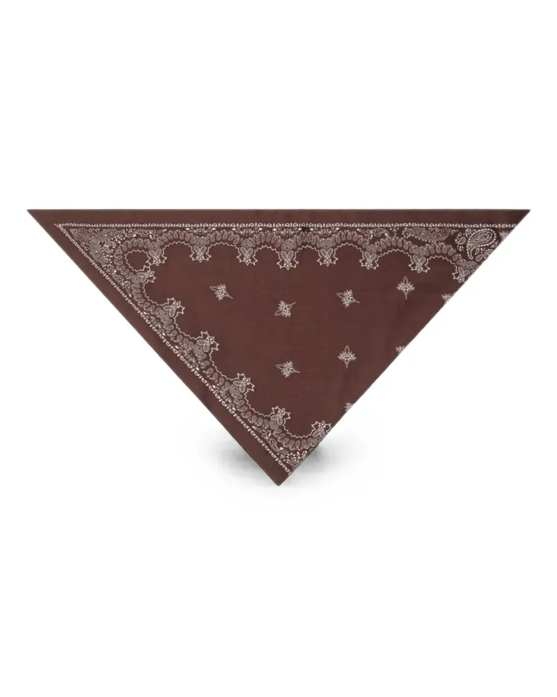 Destin paisley-print wool bandana - Braun Braun