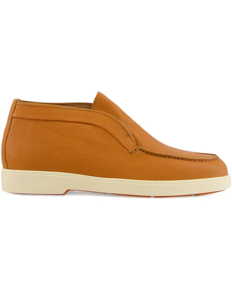 Santoni Klassische Chelsea-Boots - Braun Braun
