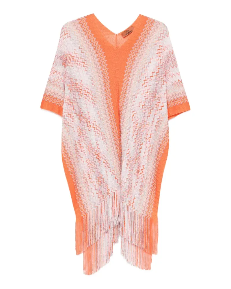 Missoni fringed jacket - Orange Orange