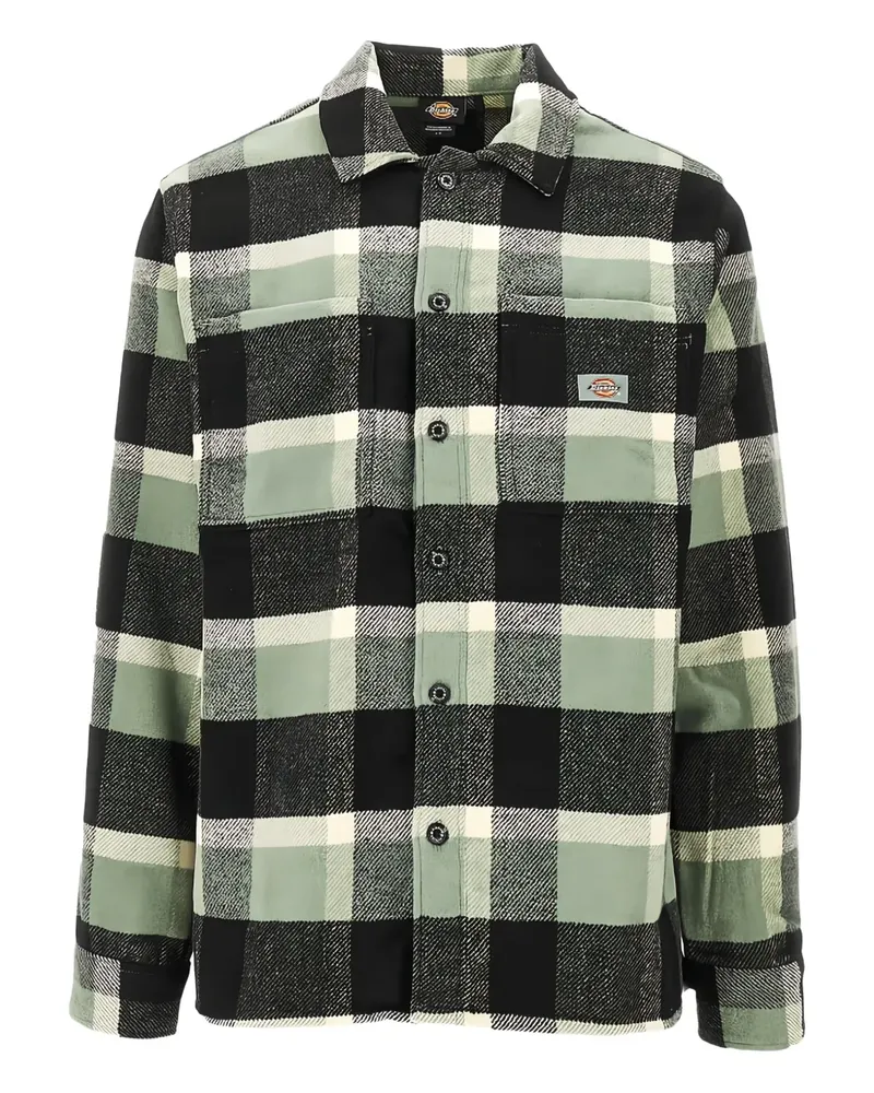 Dickies Kariertes Hemd - Schwarz Schwarz