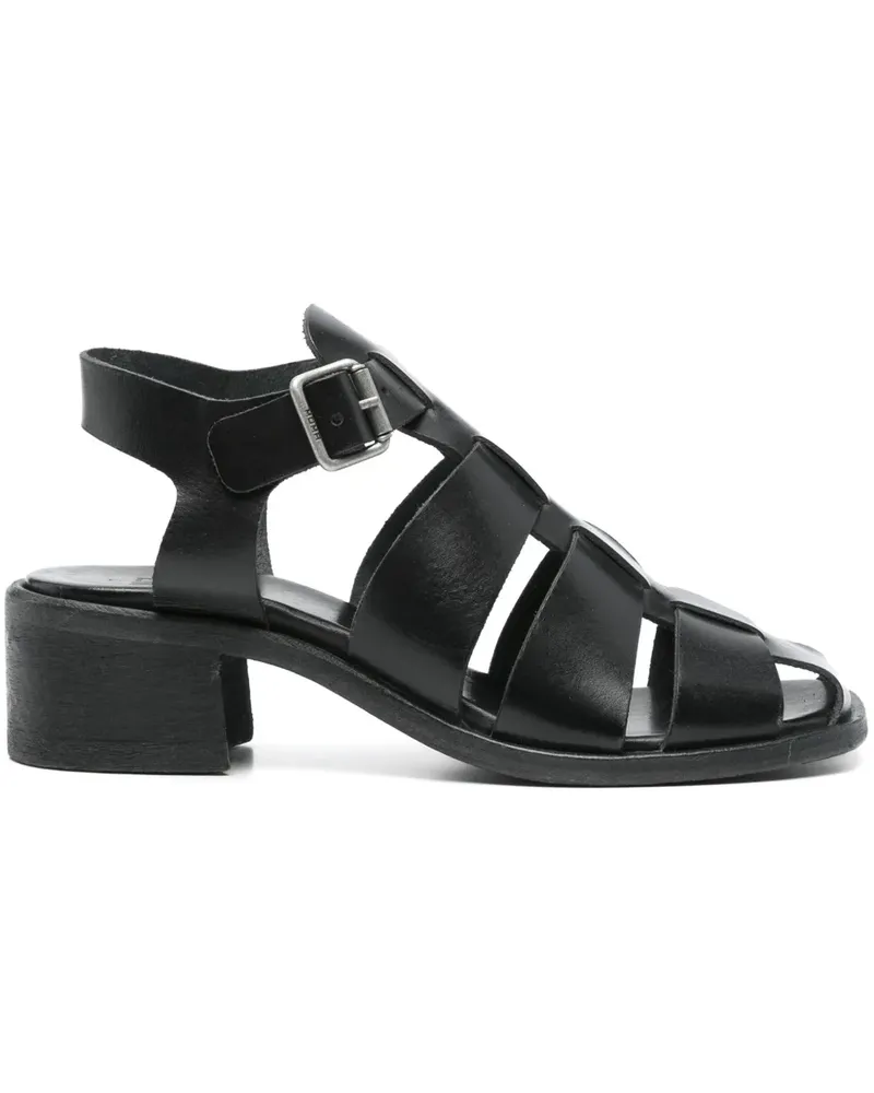 Moma Gioia Sandalen 50mm - Schwarz Schwarz