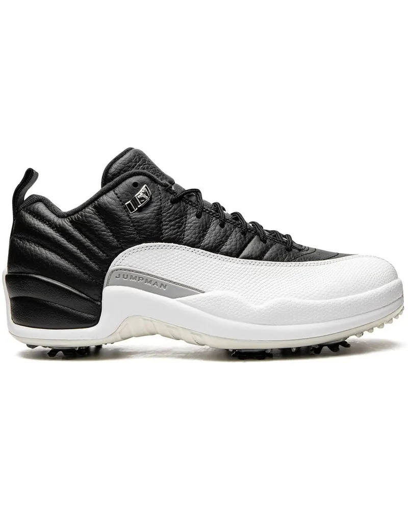 Jordan Air  12 Low Golfschuhe - Schwarz Schwarz