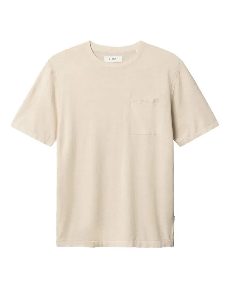 GABBA Gabvento Dush SS pocket T-shirt - Nude Nude