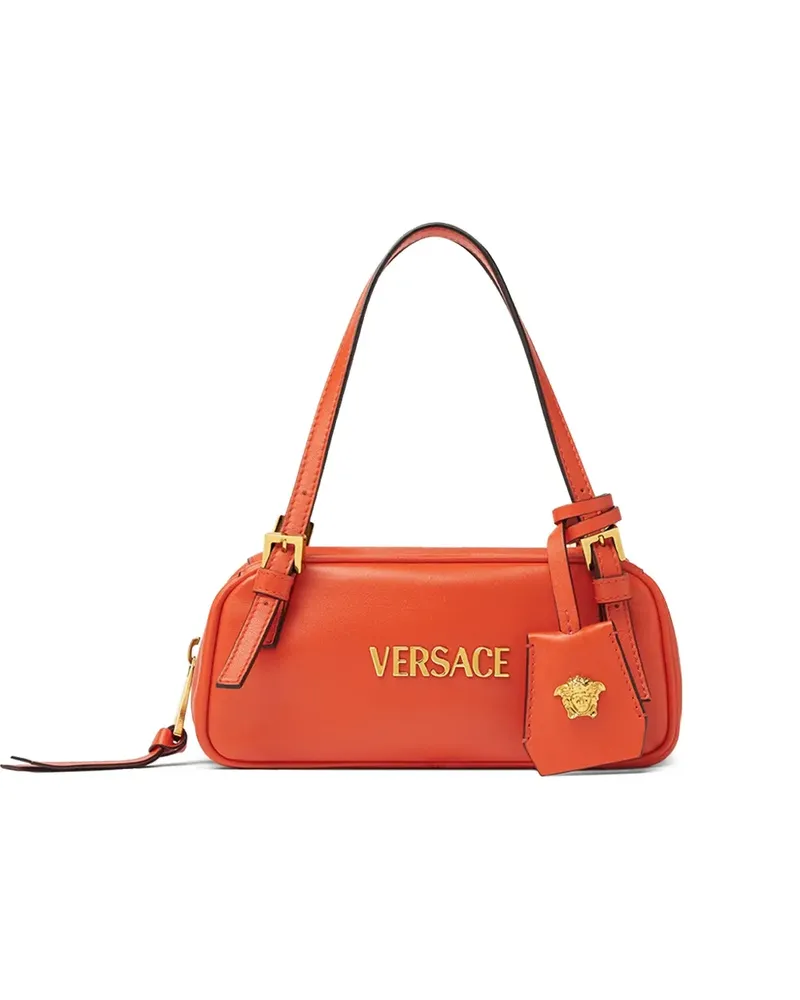 Versace Tag Bowling Mini-Tasche - Orange Orange