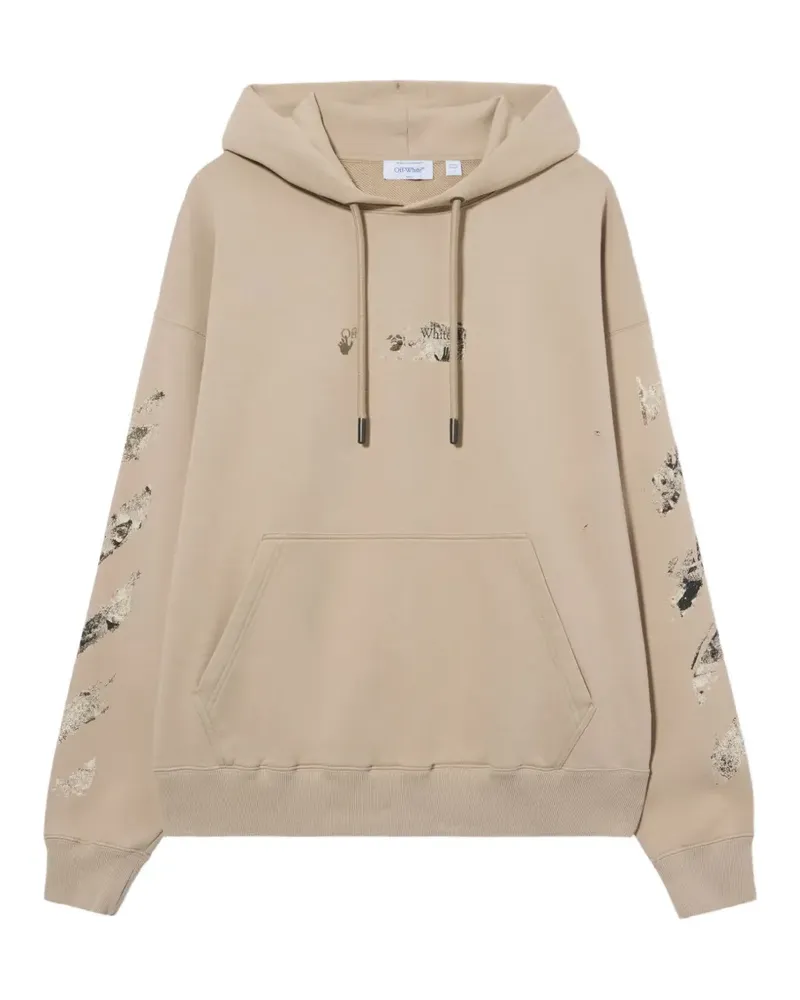 OFF-WHITE Spices Arrow Hoodie - Nude Nude