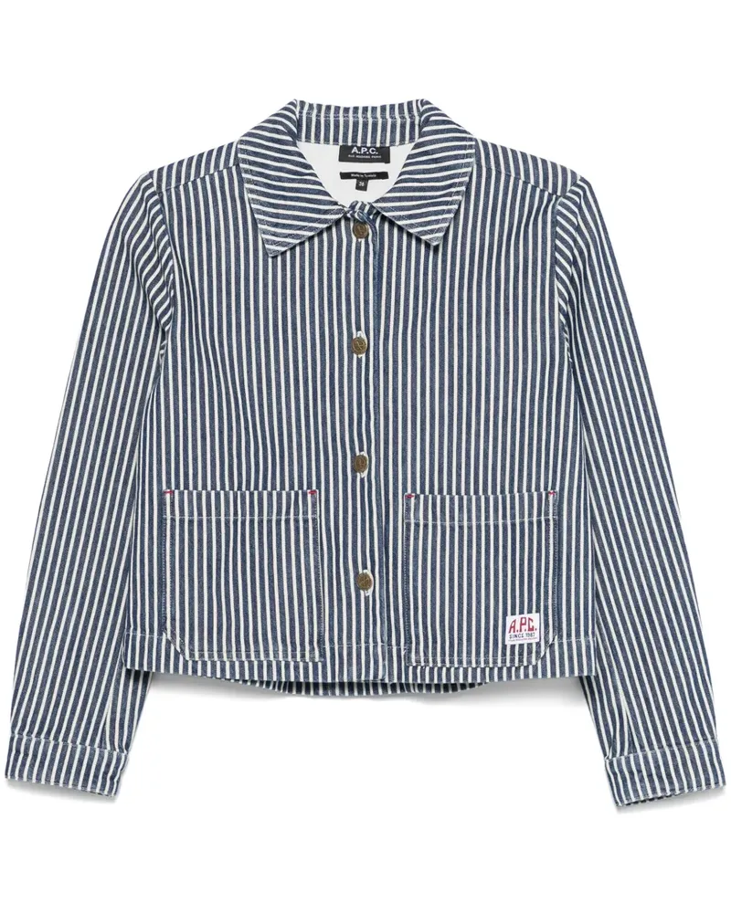 A.P.C. Frida Jacke - Blau Blau