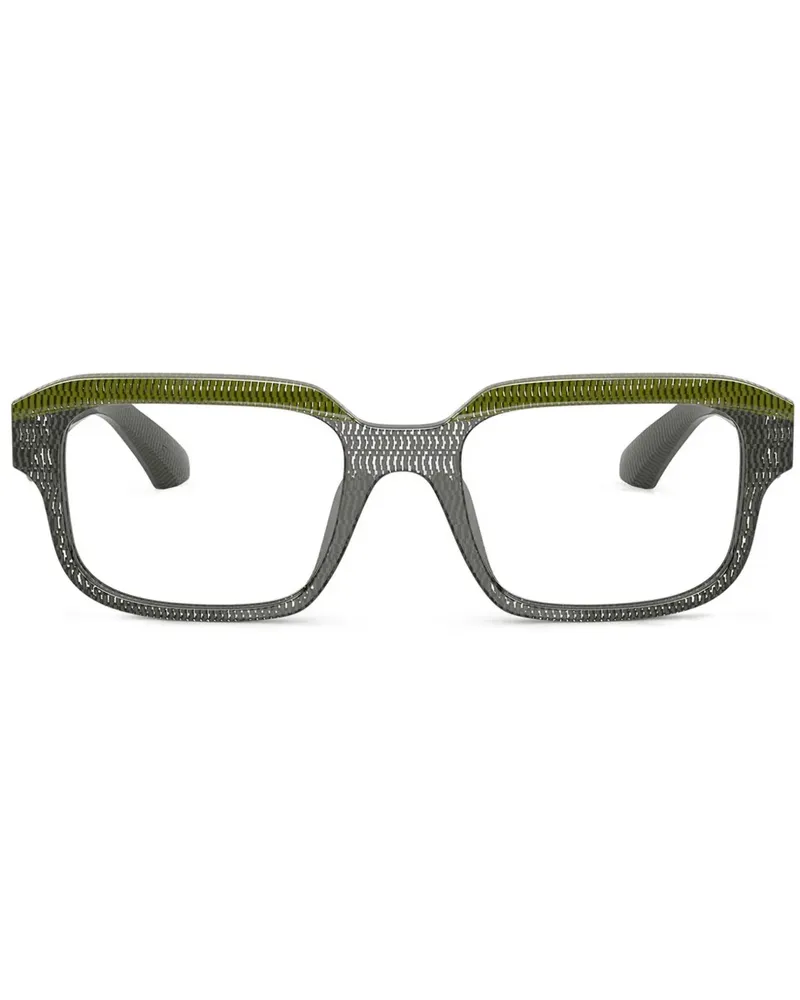 Alain Mikli Brille mit eckigem Gestell - Grün Grün