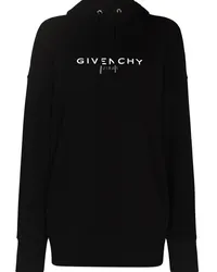 Givenchy Hoodie mit Logo Schwarz