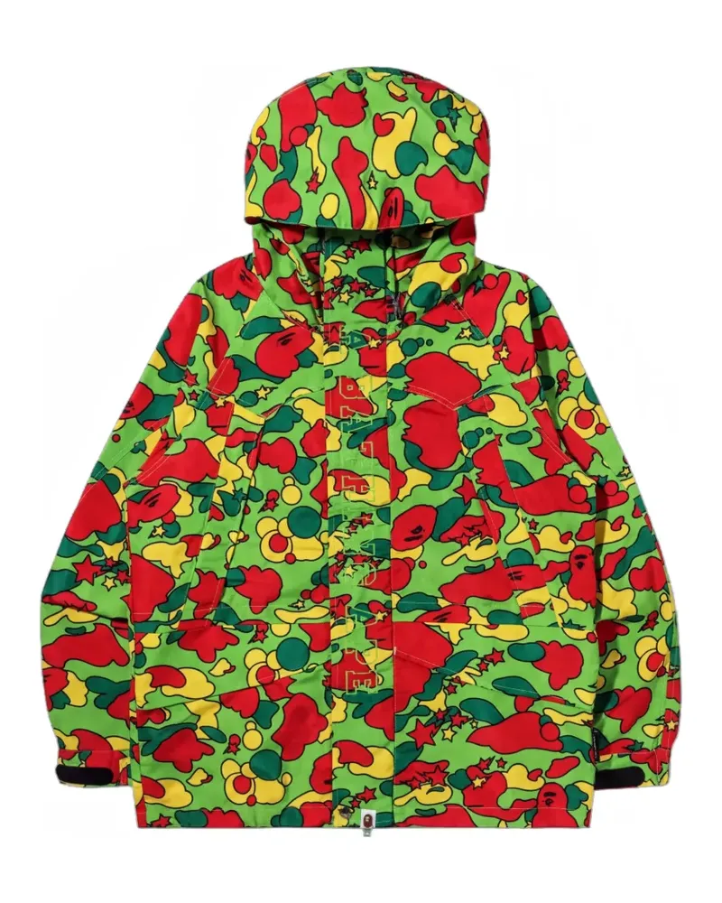 BAPE Sta Camo snowboard jacket - Grün Grün