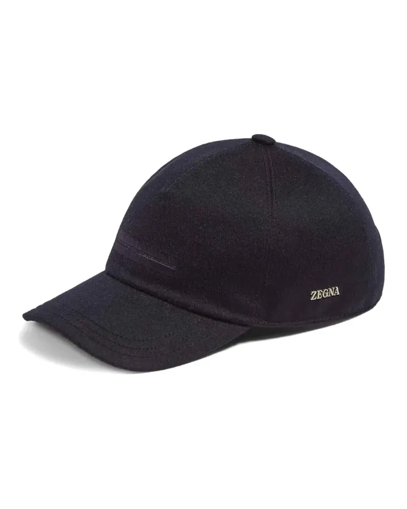 Ermenegildo Zegna Baseballkappe aus Kaschmir - Blau Blau