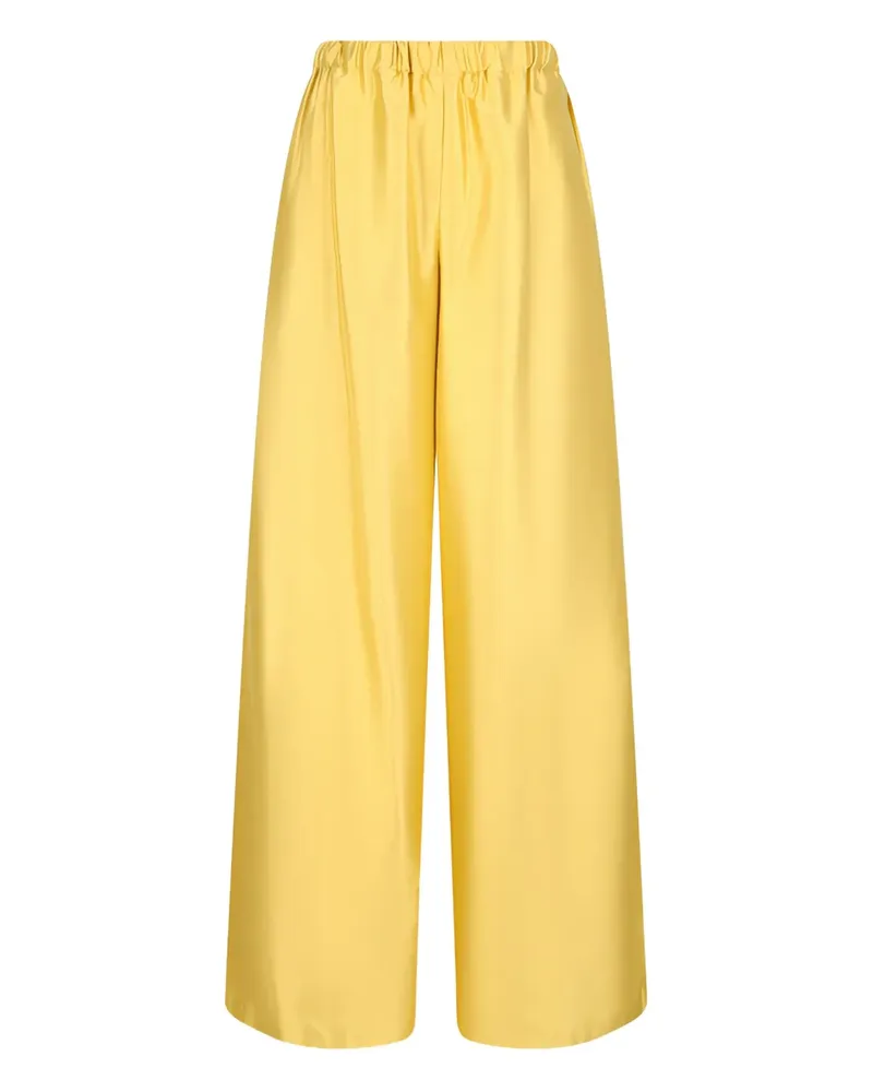 Max Mara Avio Hose mit elastischem Bund - Gelb Gelb