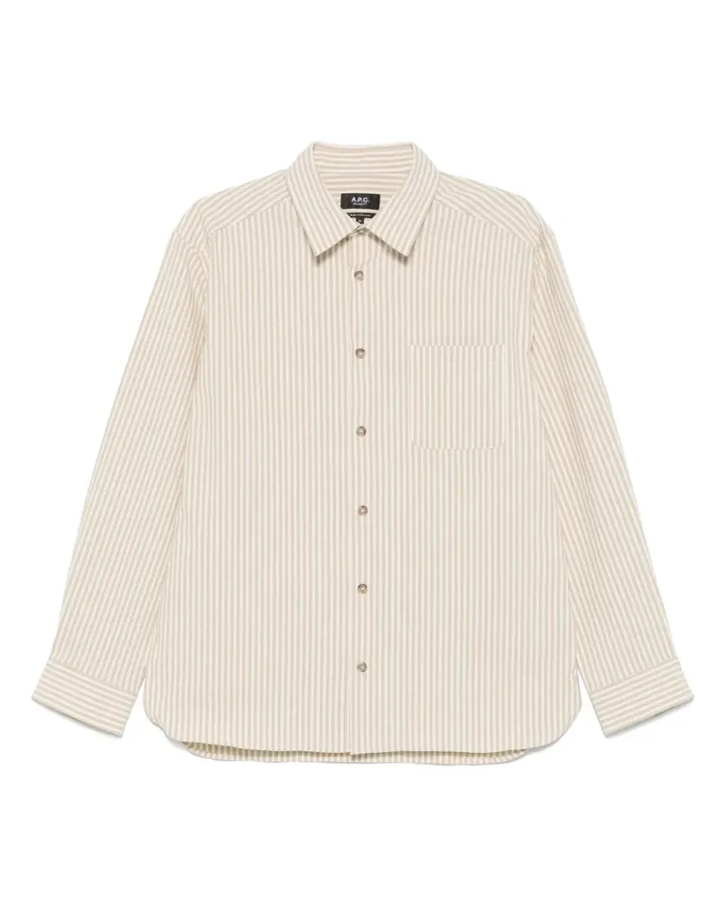 A.P.C. Malo Hemdjacke - Nude Nude