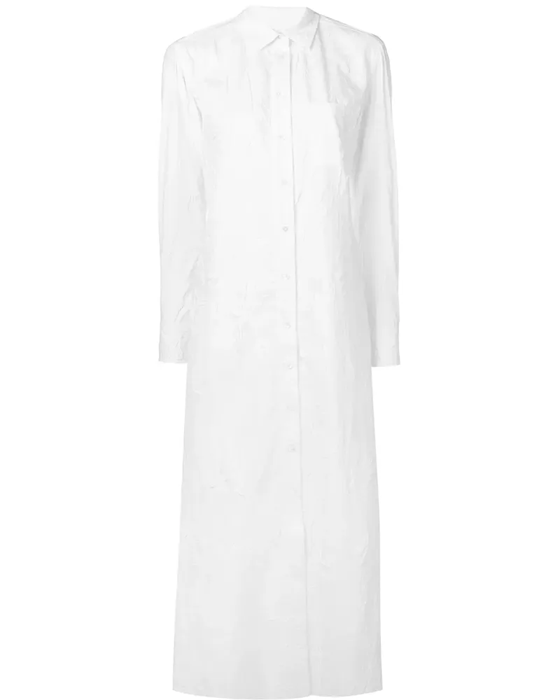 Sies Marjan Langes Hemdkleid - Weiß Weiß