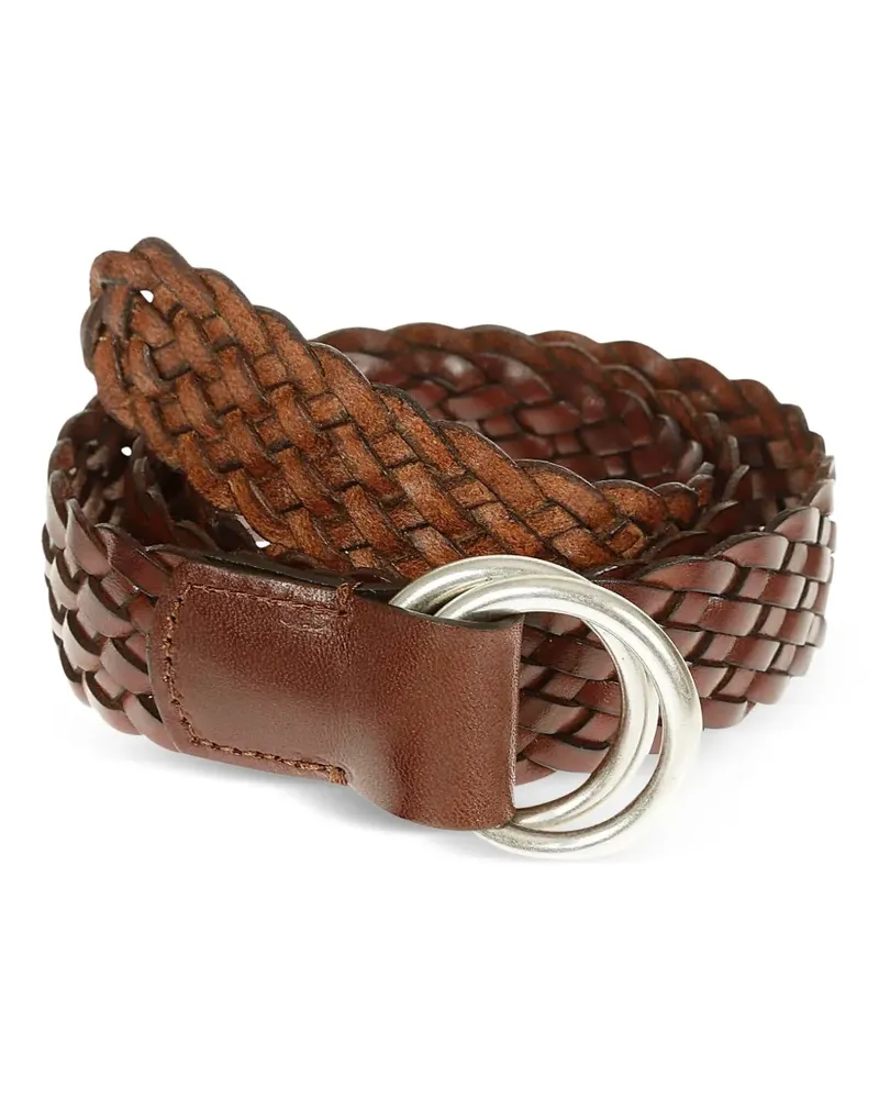 Anderson's Gürtel aus Leder - Braun Braun