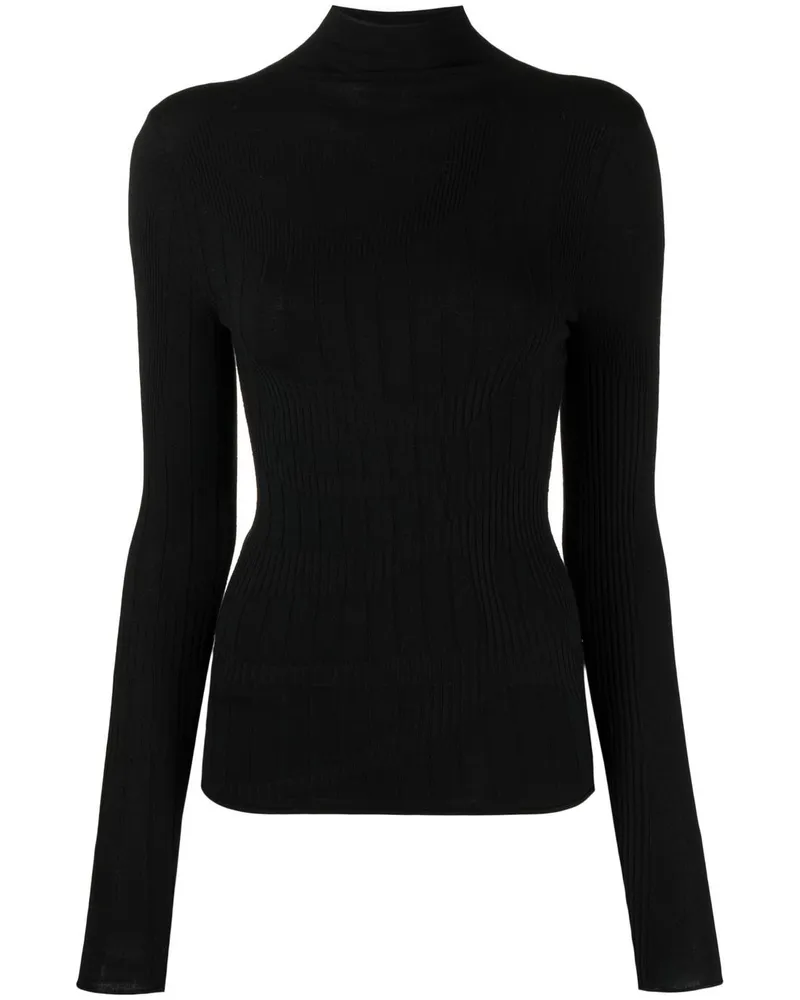 Dion Lee Pullover mit Intarsien-Detail - Schwarz Schwarz