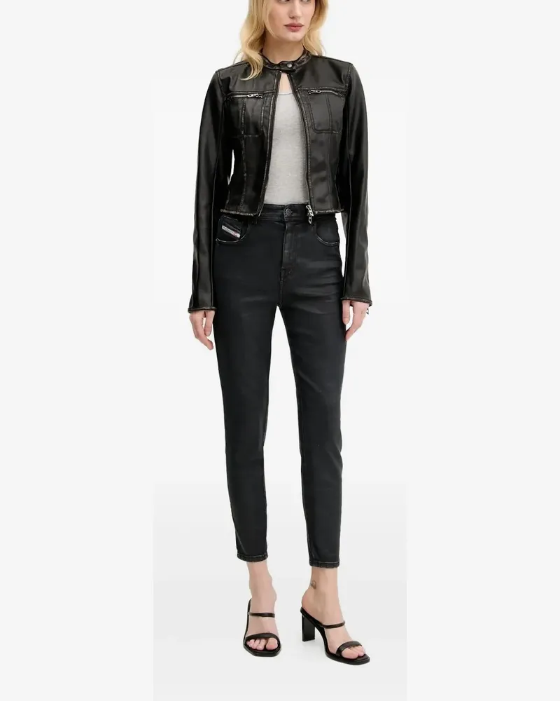 Diesel Five-Pocket-Jeans - Schwarz Schwarz