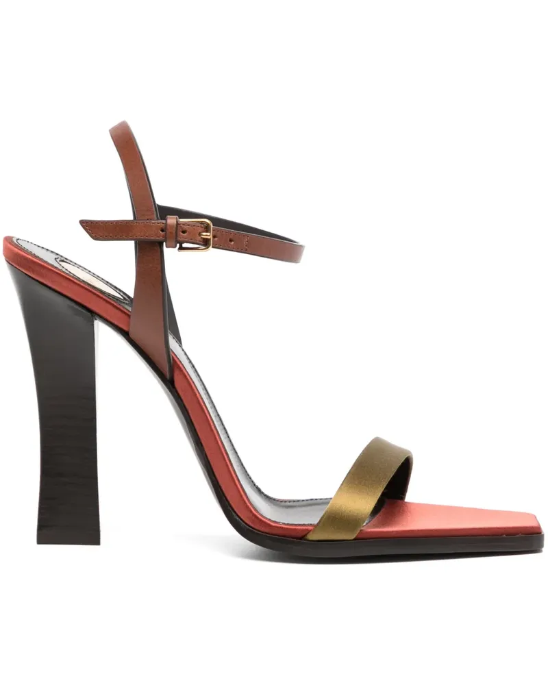 Saint Laurent Lydia Sandalen 110mm - Braun Braun