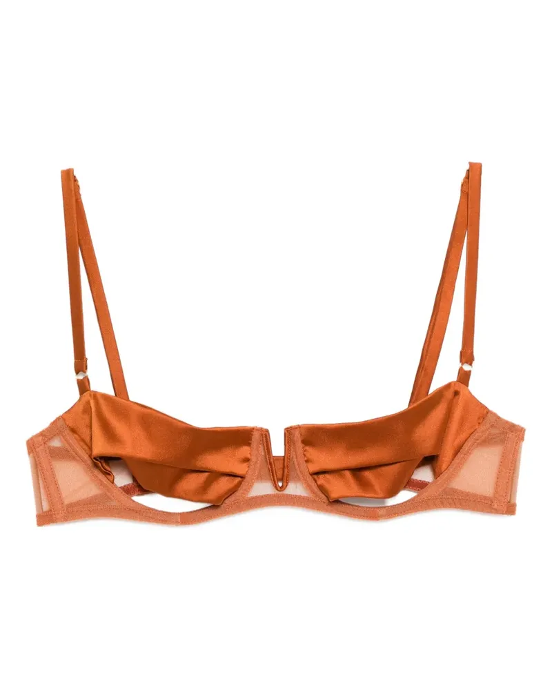 Kiki De Montparnasse Maxim Balconette-BH - Braun Braun