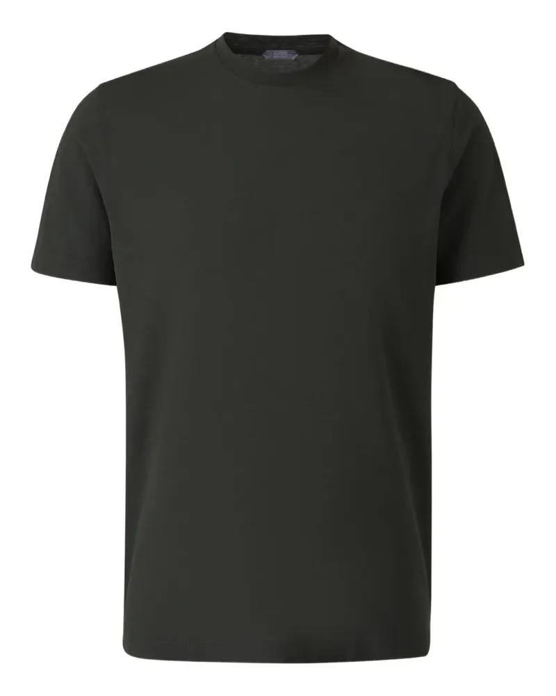Zanone Klassisches T-Shirt - Grün Grün