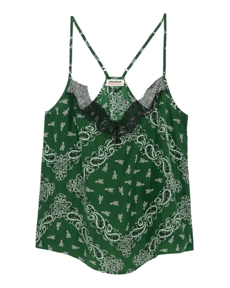 Zadig & Voltaire Cespa Camisole-Top - Grün Grün