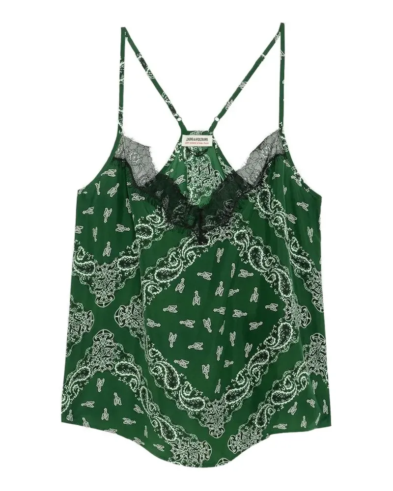 Zadig & Voltaire Cespa Camisole-Top - Grün Grün