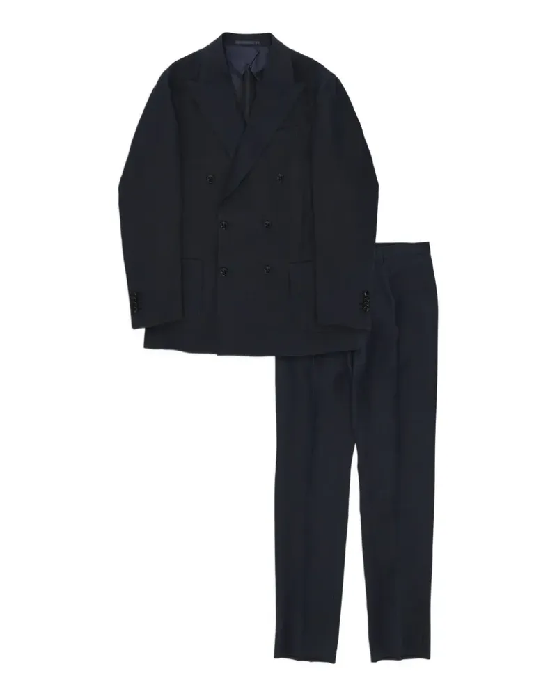 Fortela Totò double-breasted suit - Blau Blau
