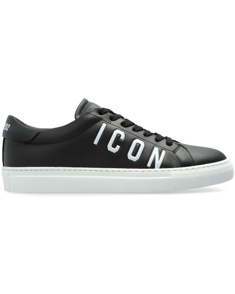 Dsquared2 Icon Casetta Sneakers - Schwarz Schwarz