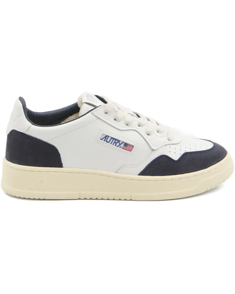 AUTRY 35mm Medalist perforated sneakers - Weiß Weiß