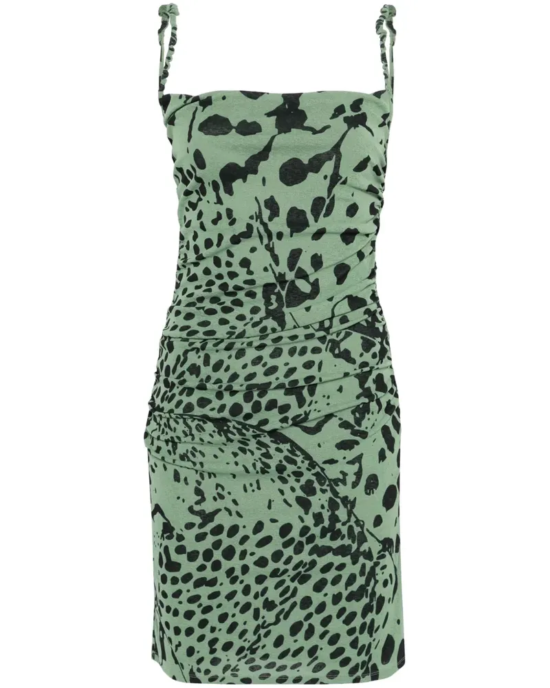 Nanushka Adie Minikleid - Grün Grün