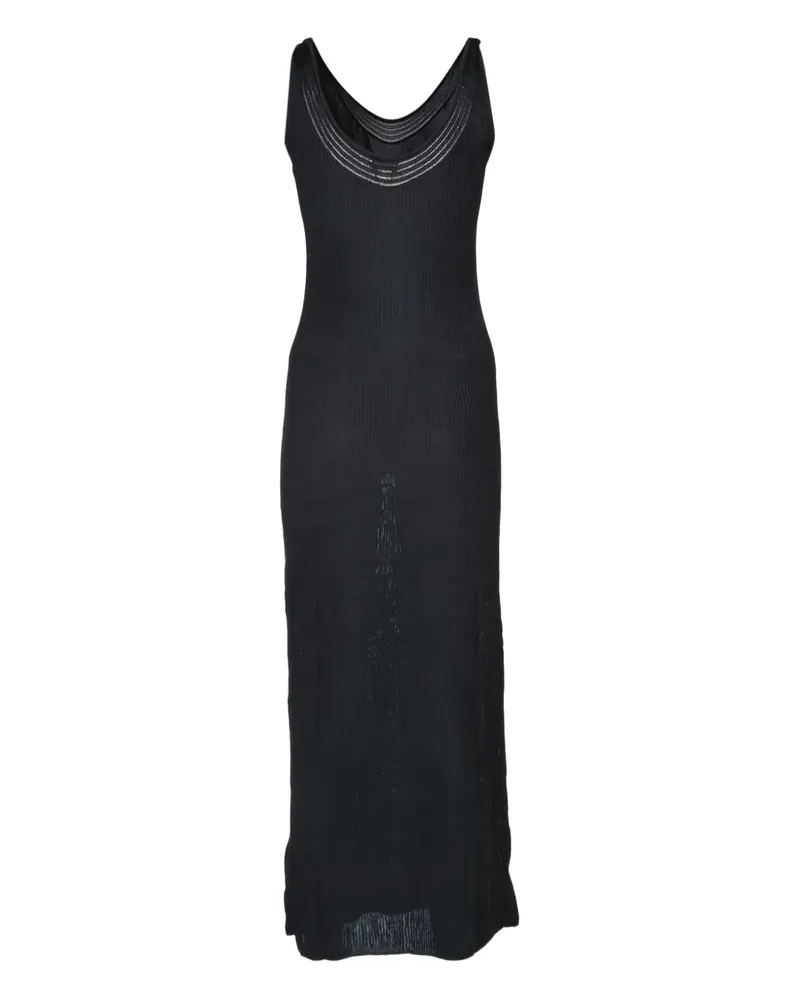 Calvin Klein sleeveless midi dress - Schwarz Schwarz