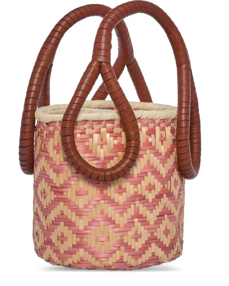 Johanna Ortiz Mini Understanding Of The Cosmos Beuteltasche - Rosa Rosa