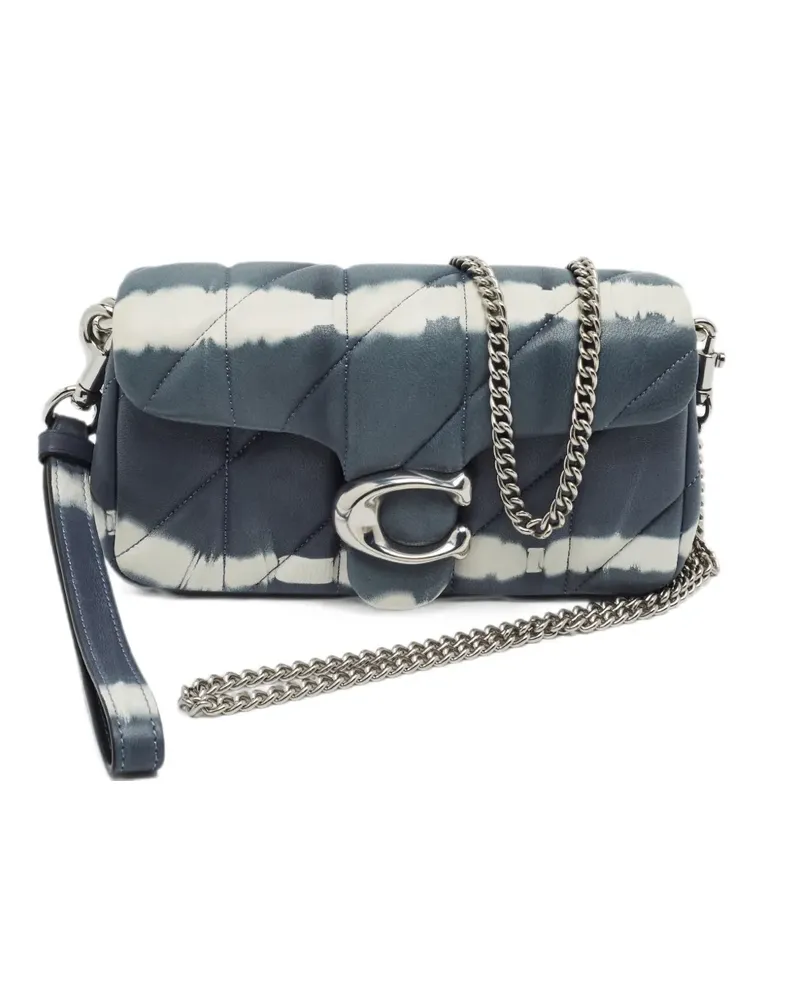 Coach Tabby 19 tie-dye crossbody bag - Blau Blau