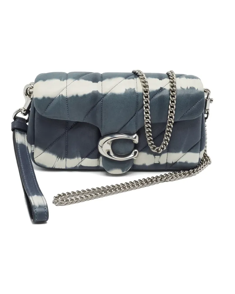 Coach Tabby 19 Umhängetasche mit Batikmuster - Blau Blau