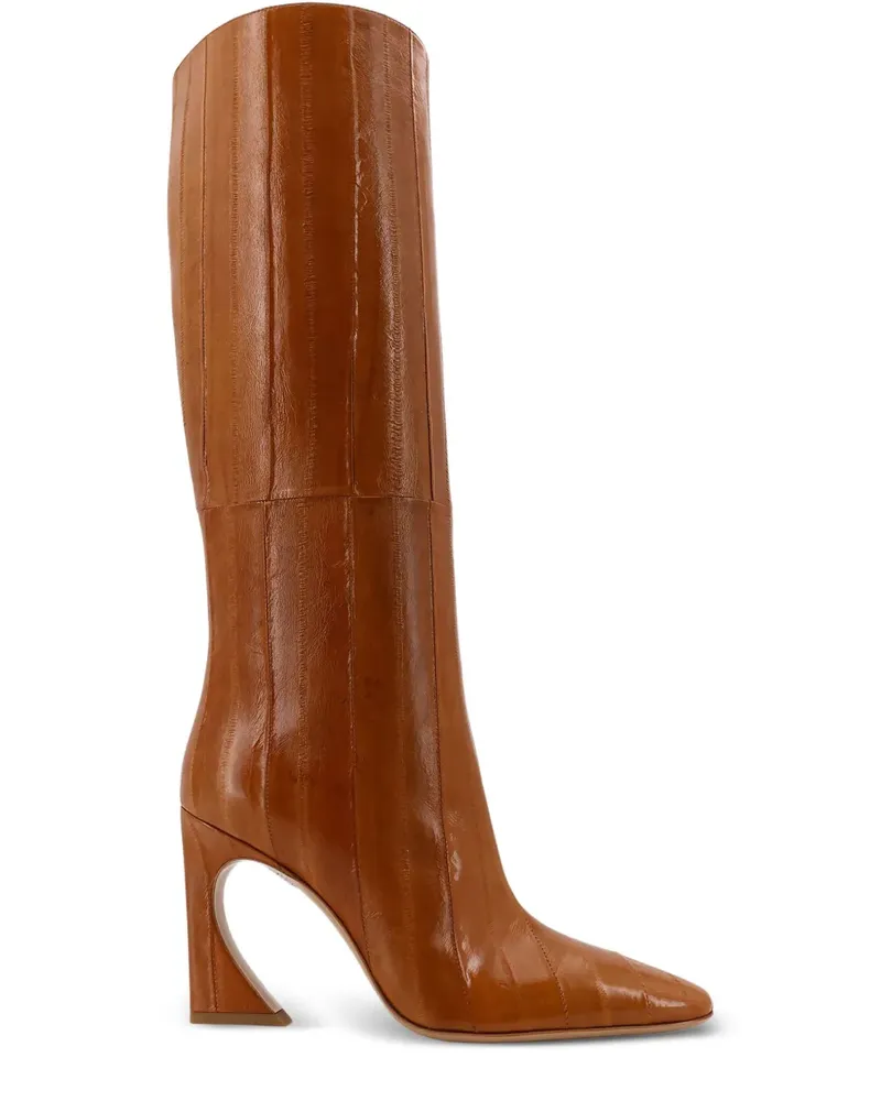 Fendi Arco Stiefel mit Absatz 95mm - Braun Braun