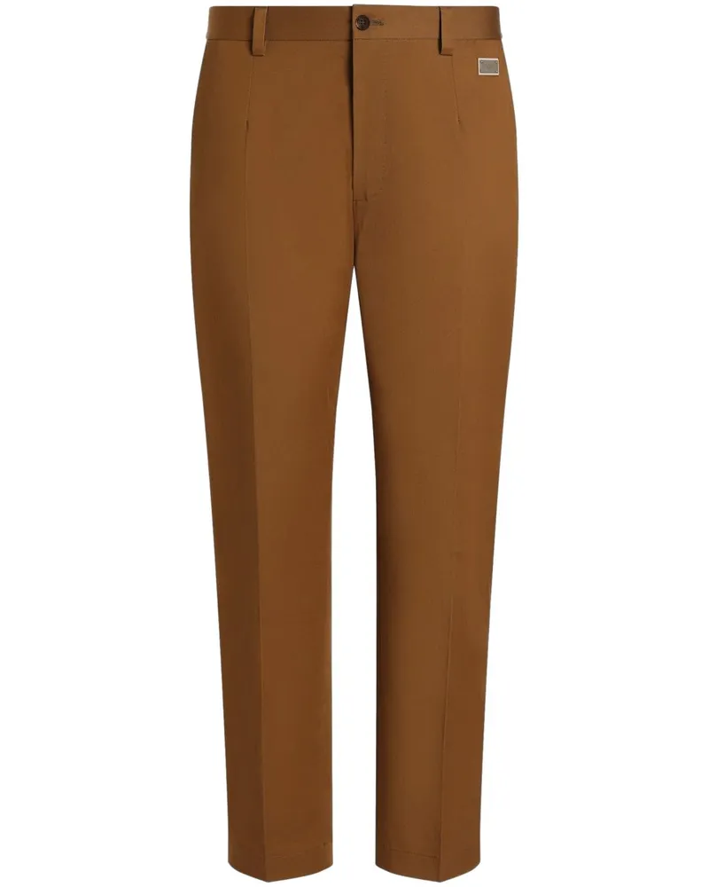 Dolce & Gabbana Hose mit schmalem Schnitt - Braun Braun