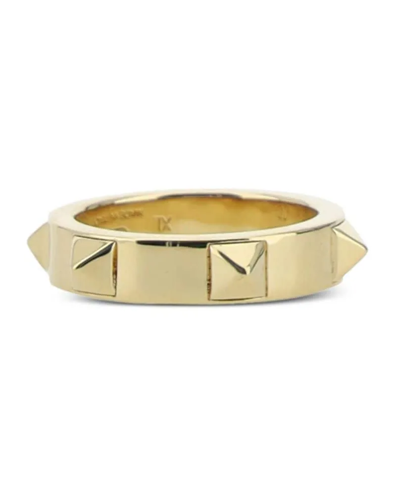 Valentino Garavani Rockstud Wispy Ring - Gold Gold