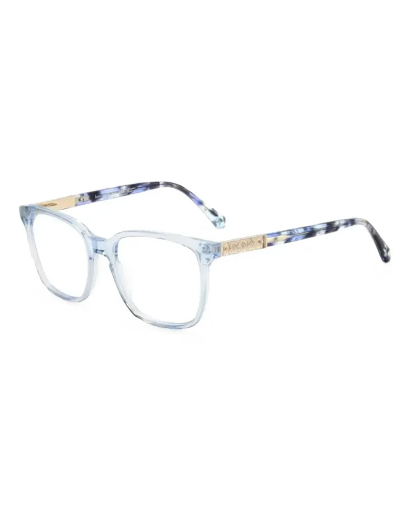 Kate Spade Fable Sonnenbrille mit eckigem Gestell - Blau Blau