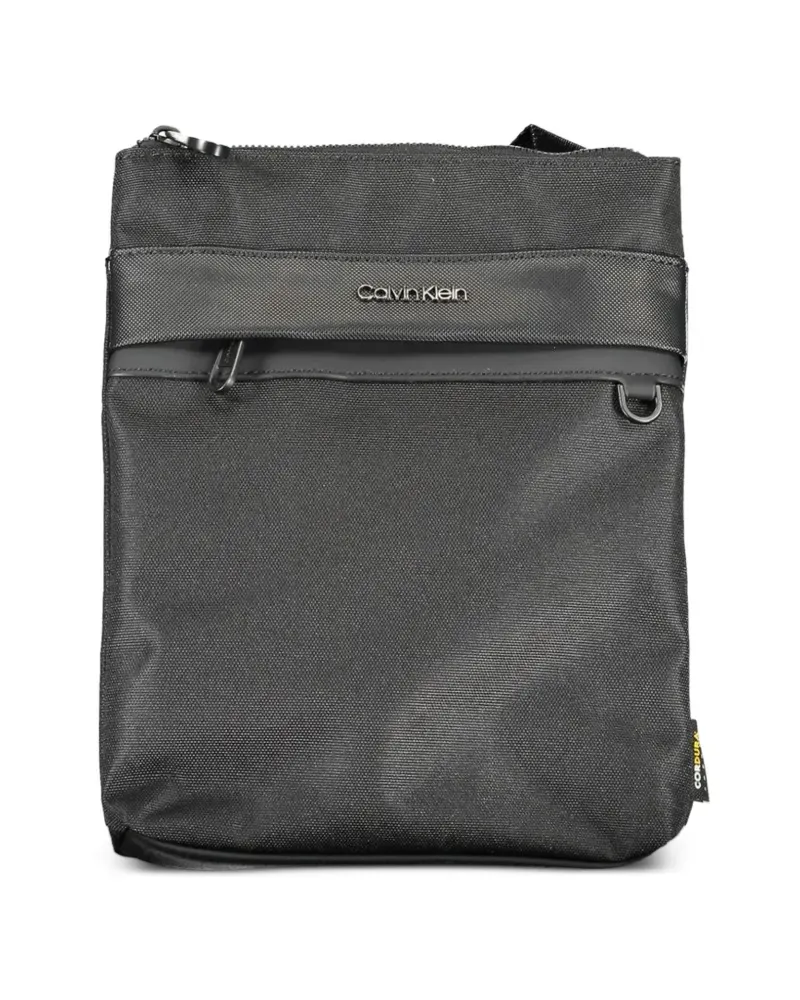 Calvin Klein logo-plaque shoulder bag - Schwarz Schwarz