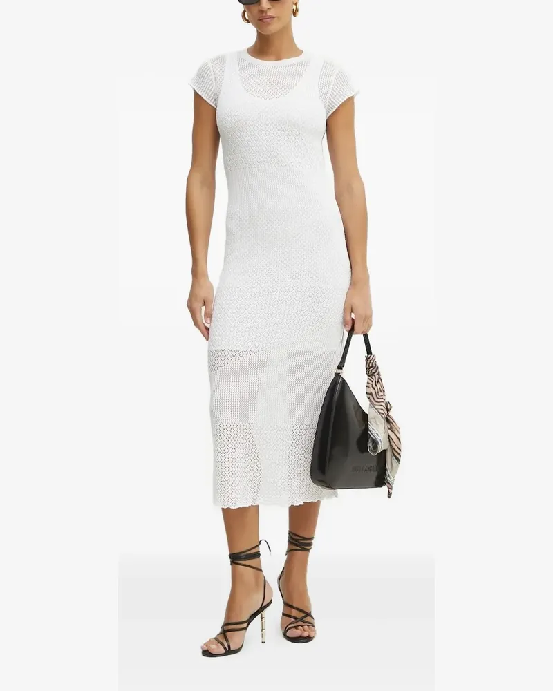 Pinko Midikleid mit Lochstrickmuster - Z04 Z04