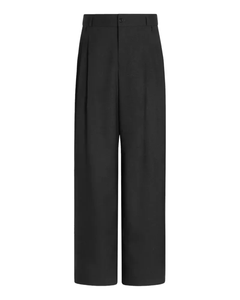Dolce & Gabbana Panama Hose aus Wolle - Grau Grau