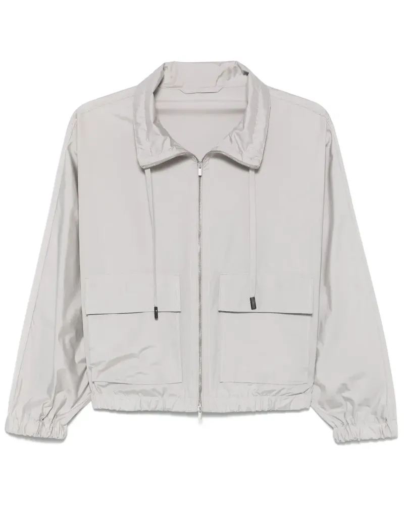 Peserico Leichte Jacke - Grau Grau