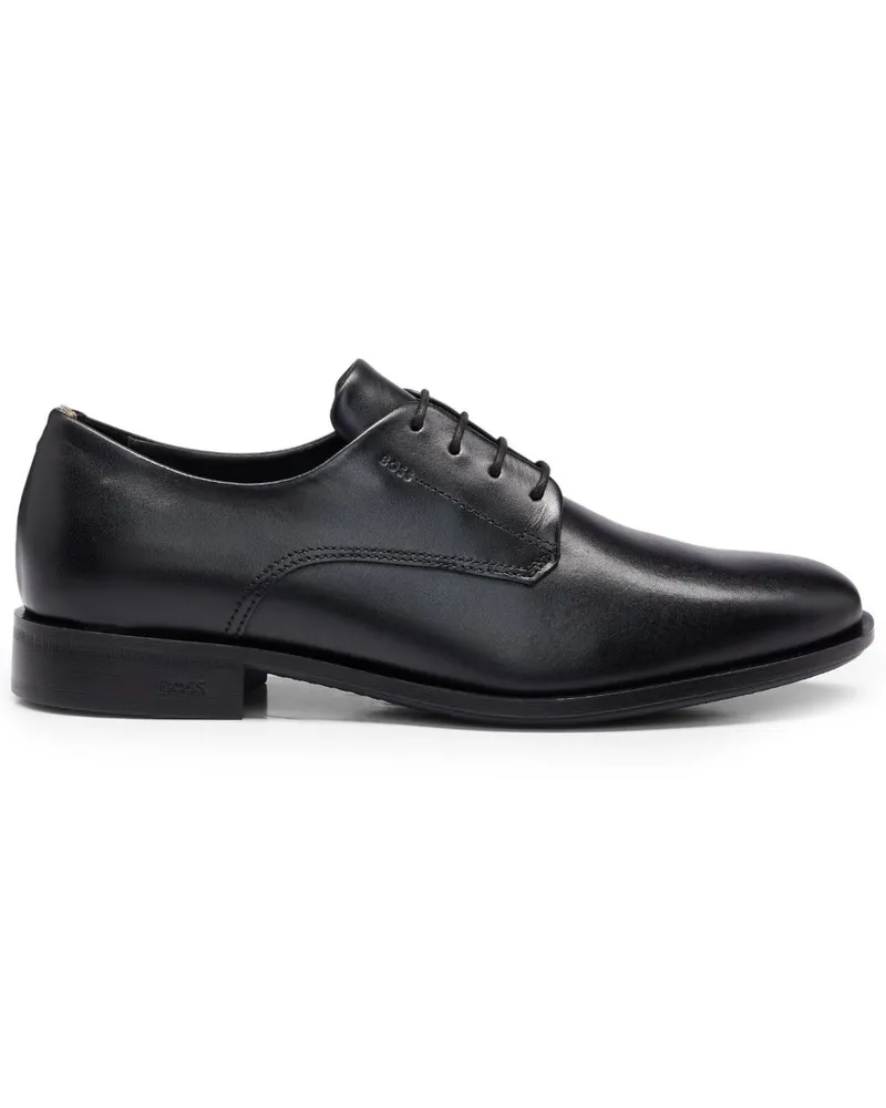 HUGO BOSS Derby-Schuhe mit mandelförmiger Kappe - Schwarz Schwarz