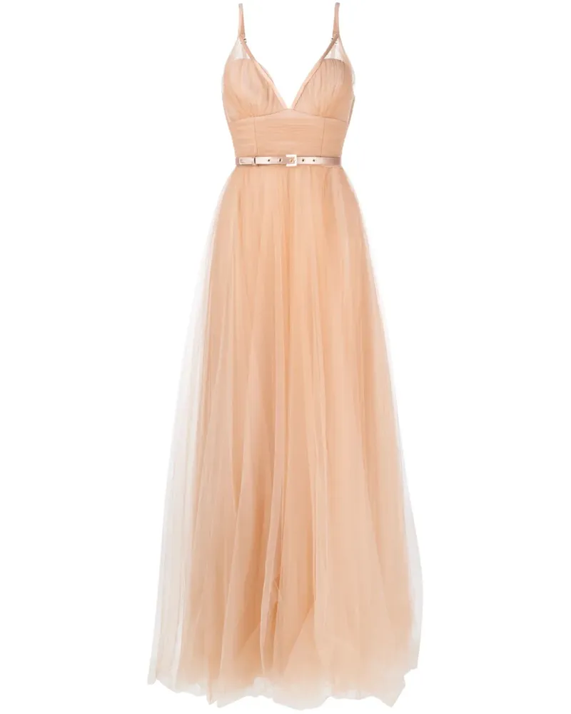 Elisabetta Franchi Red Carpet Kleid - Nude Nude