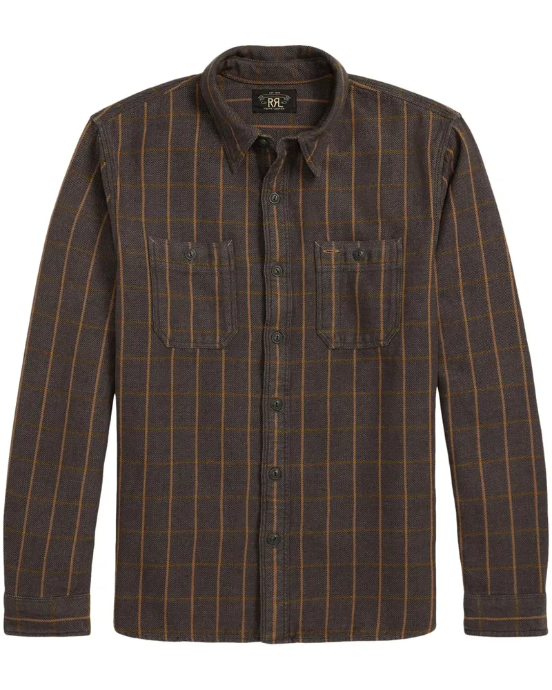 Ralph Lauren Gestreiftes Hemd - Grau Grau
