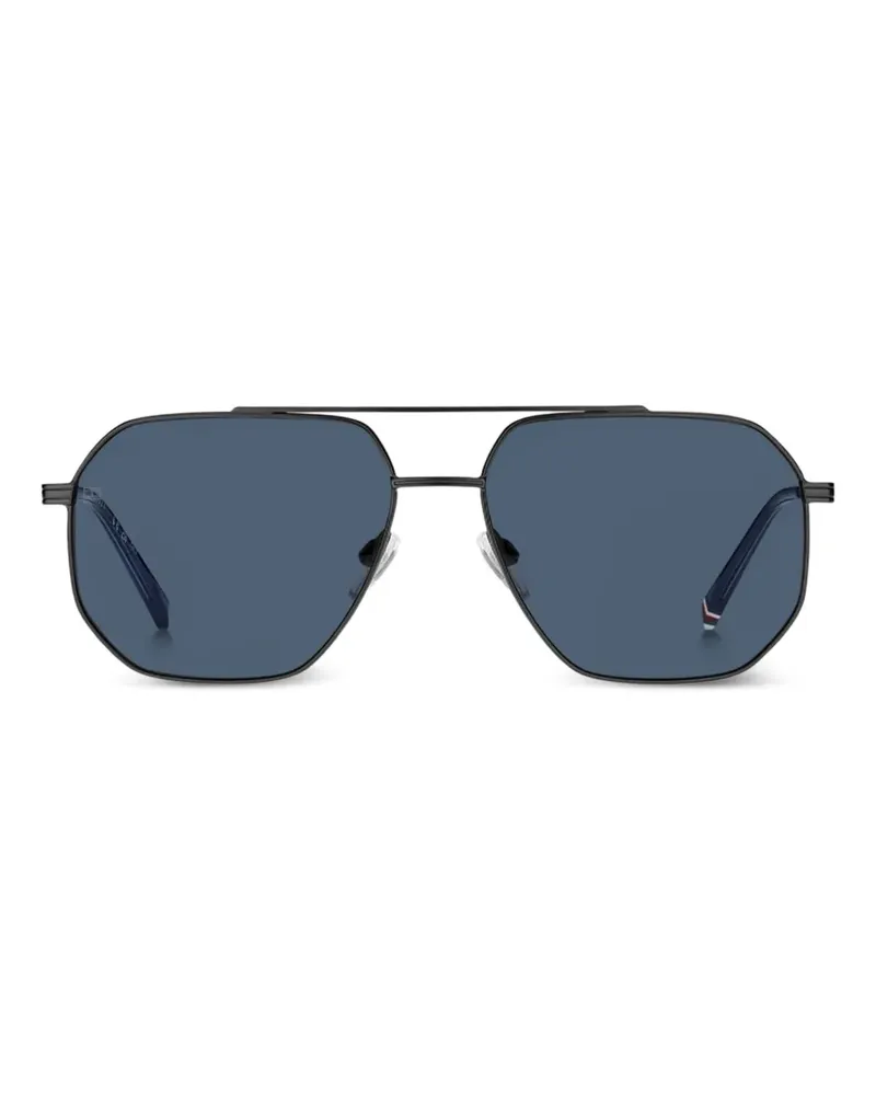 Tommy Hilfiger geometric-frame sunglasses - Grau Grau