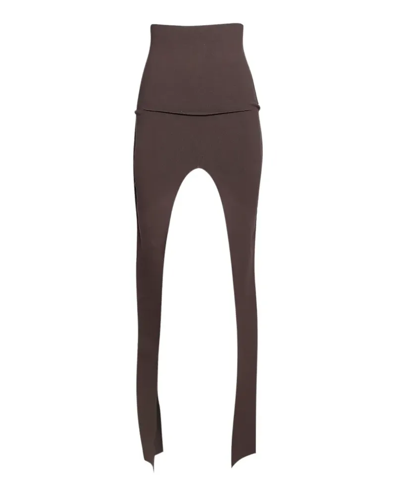 Rick Owens Rock mit Schlitz - Braun Braun