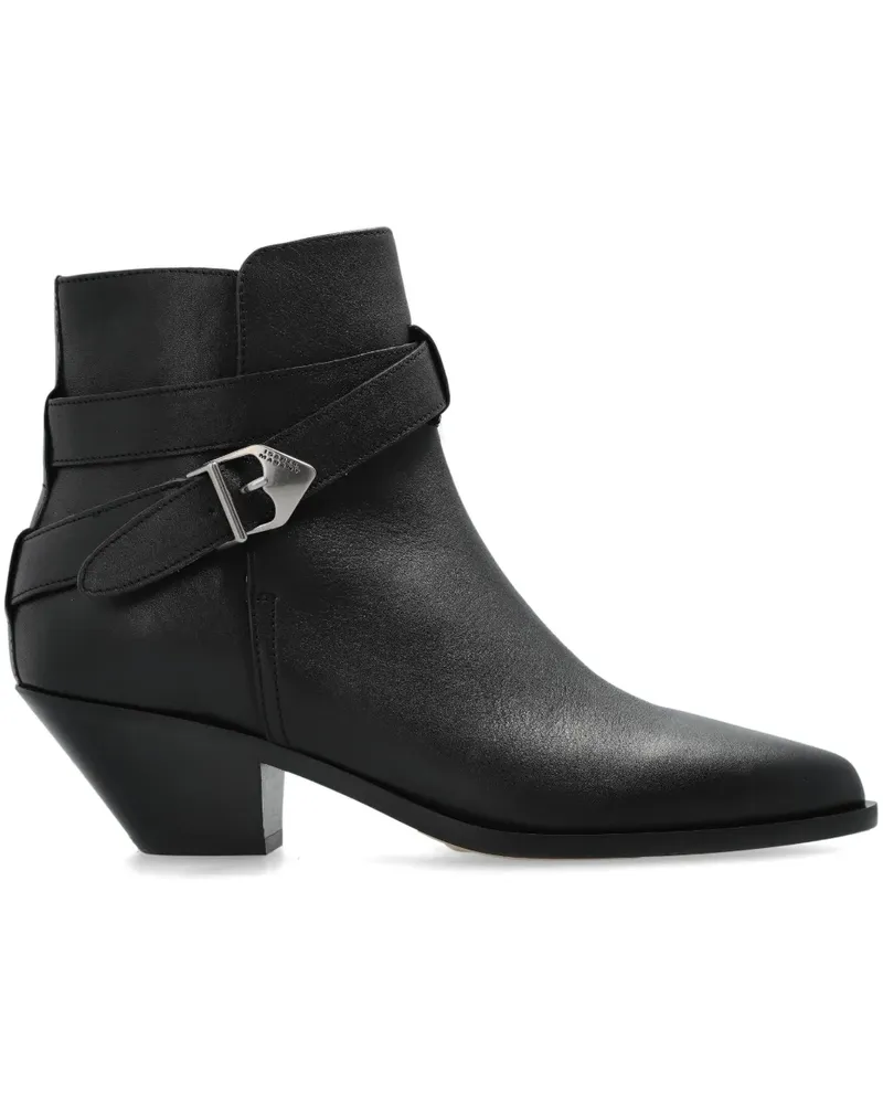Isabel Marant Deivy Stiefel 50mm - Schwarz Schwarz