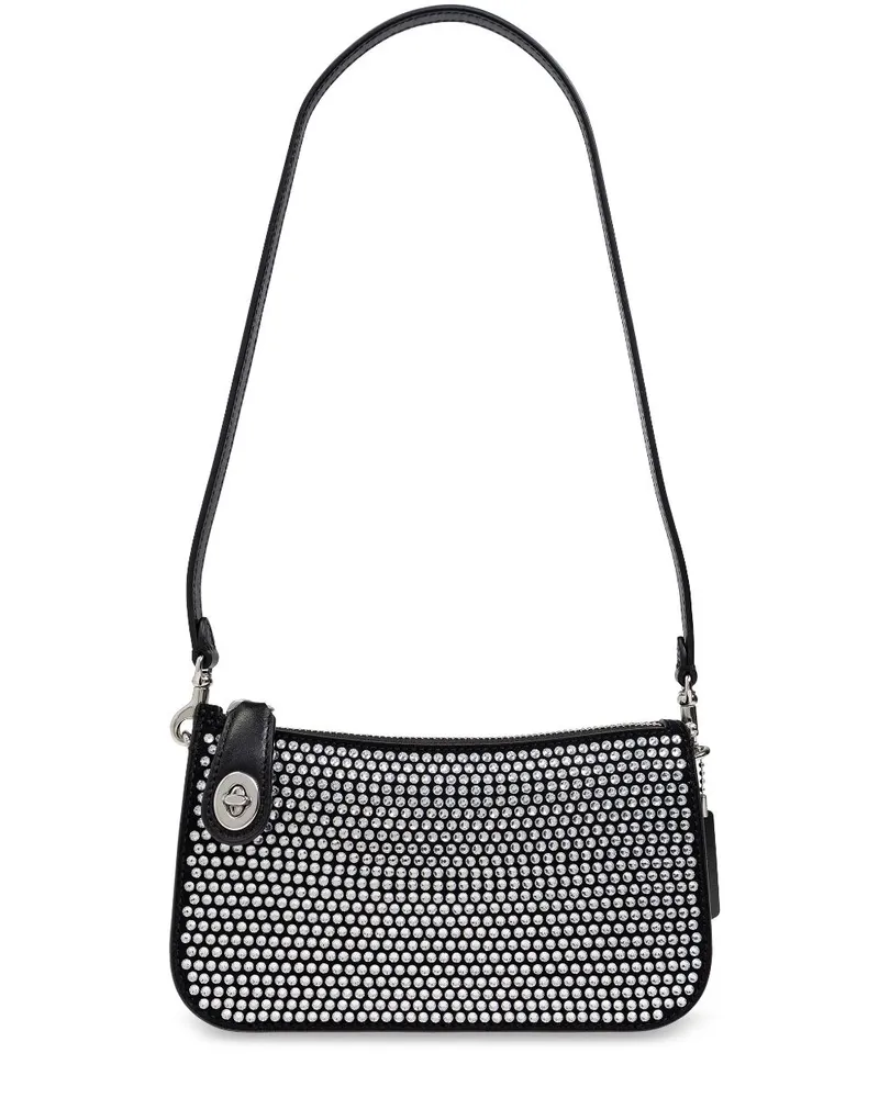 Coach Penn Schultertasche - Schwarz Schwarz