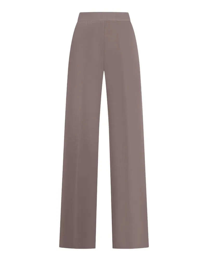 Blumarine Hose mit weitem Bein - Nude Nude