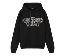 Medusa On Chain Hoodie - Schwarz
